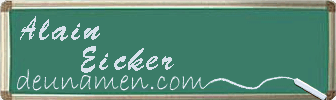 Alain Eicker Visitenkarte